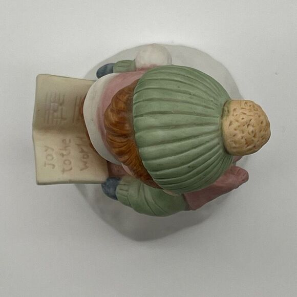 Vtg AVON Joy To The World Children Song Book Wind-Up Porcelain Musical Figurine - Picture 14 of 16
